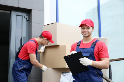 House movers planning a residential move in Mill Hill