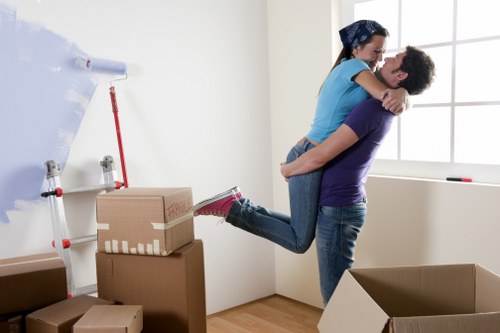 Man with a van planning a quote for a residential property move