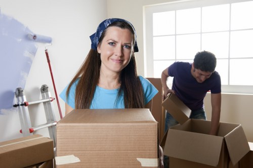 Residential and commercial moving truck service in Mill Hill