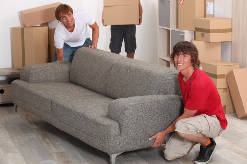 Items prepared for donation to local charities after a removal
