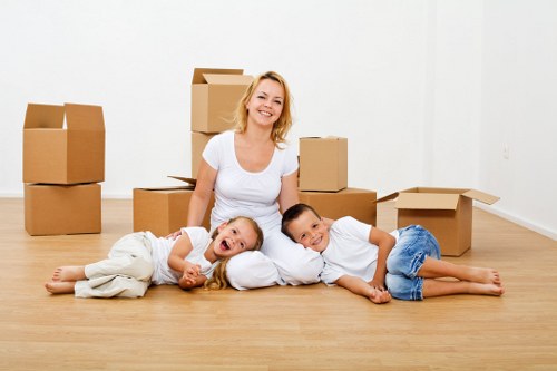 Local office movers handling a commercial relocation in Mill Hill