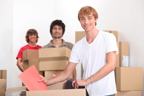 Professional man with van transport for Mill Hill customers